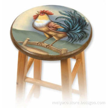 Wooden Promotional Custom Bar Stools